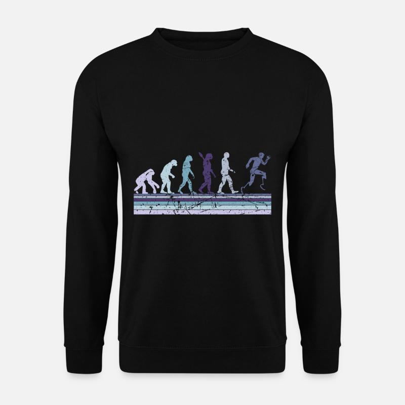 Évolution du Para Running - Sweat-shirt Unisexe - noir