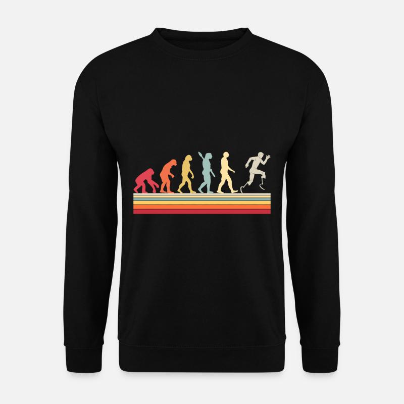 Evolution of Para Running - Unisex Pullover - Schwarz