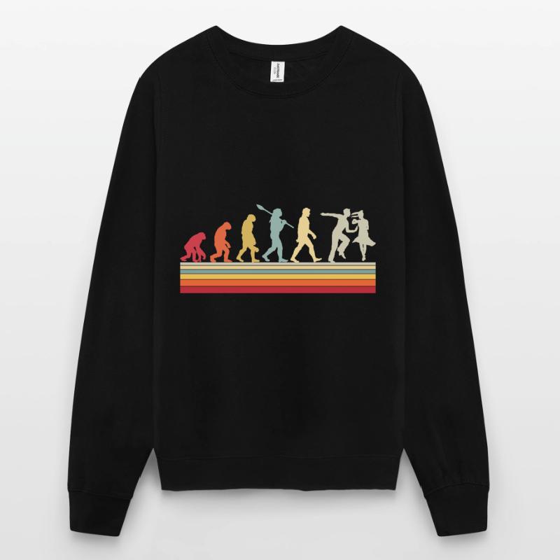 Dancing Evolution Tango Ballet Couple Dancer Unisex Sweatshirt