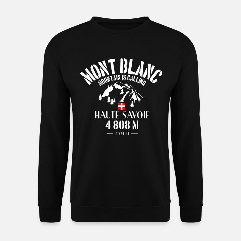 Mont Blanc - Unisex Sweatshirt - black