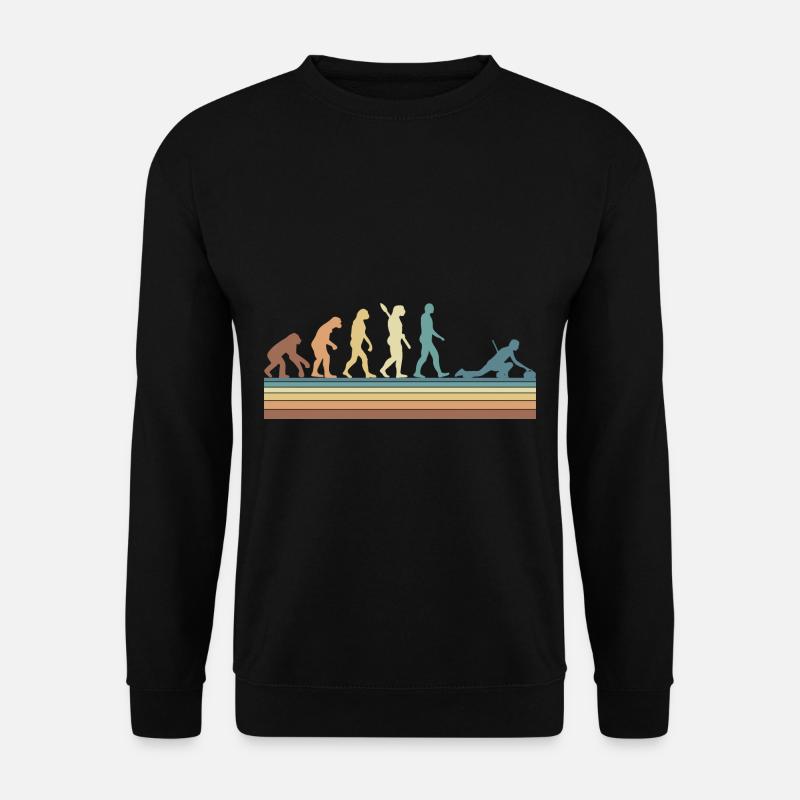 Evolution Curling Team - Unisex Pullover - Schwarz