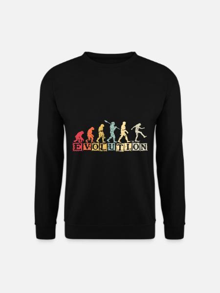 Evolution Skateboarding Skate Retro Streetwear - Unisex Sweatshirt - black