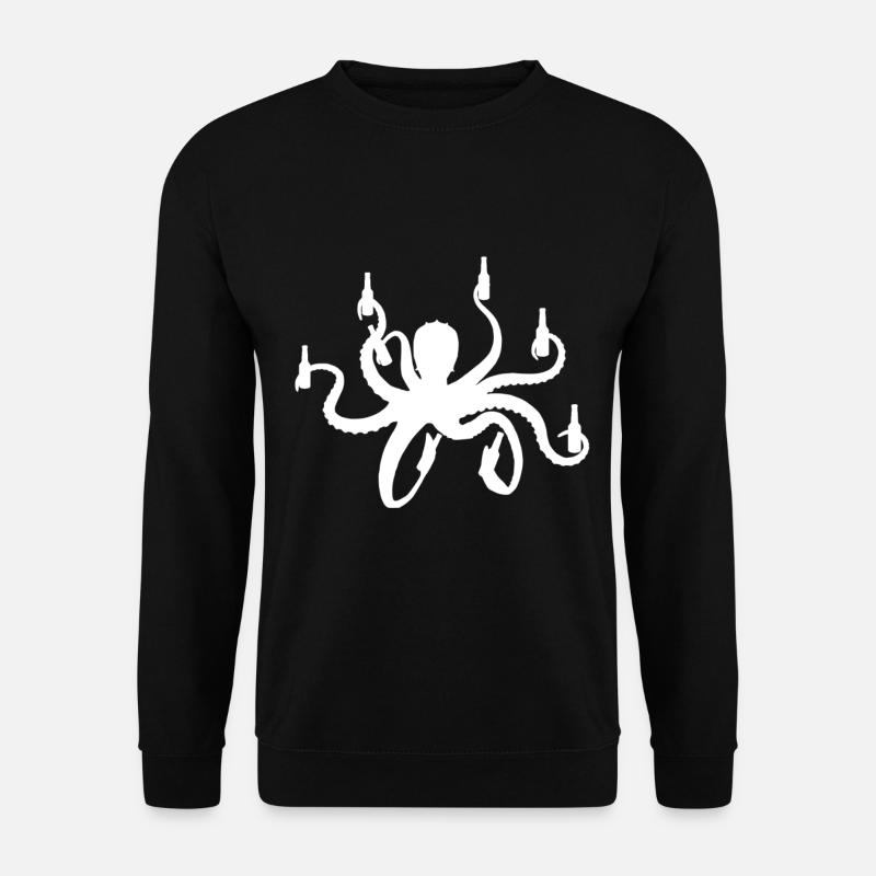Pieuvre - Sweat-shirt Unisexe - noir