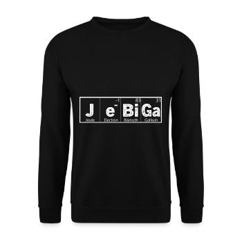 Balkan Hemija Jebiga Hrvatska Bosna Srbija Jugo - Sweat-shirt Unisexe - noir - Devant - Alina (178cm) & Michal (187cm)