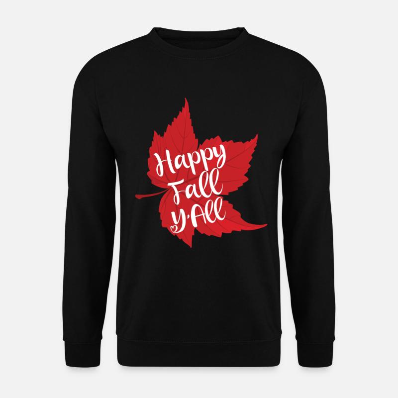 Frohen Herbst euch allen - Unisex Pullover - Schwarz