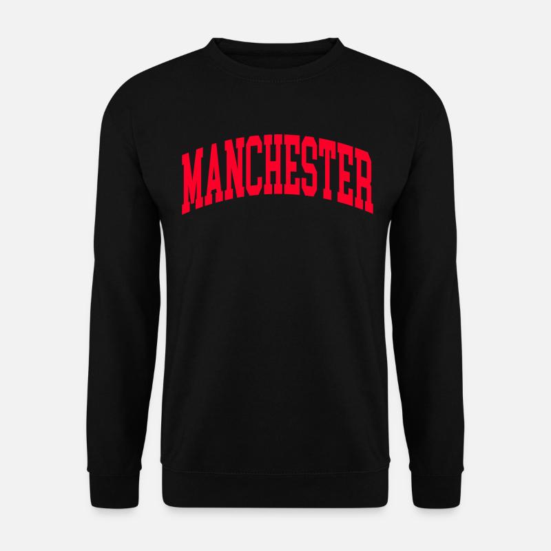 manchester - Unisex Pullover - Schwarz