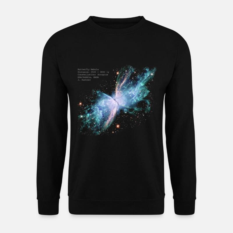 Butterfly Nebula - NGC 6302 - Unisex Pullover - Schwarz