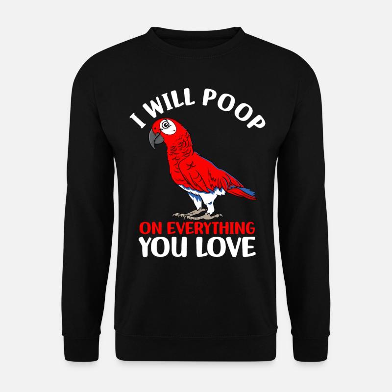 Parrot - Unisex Sweatshirt - black