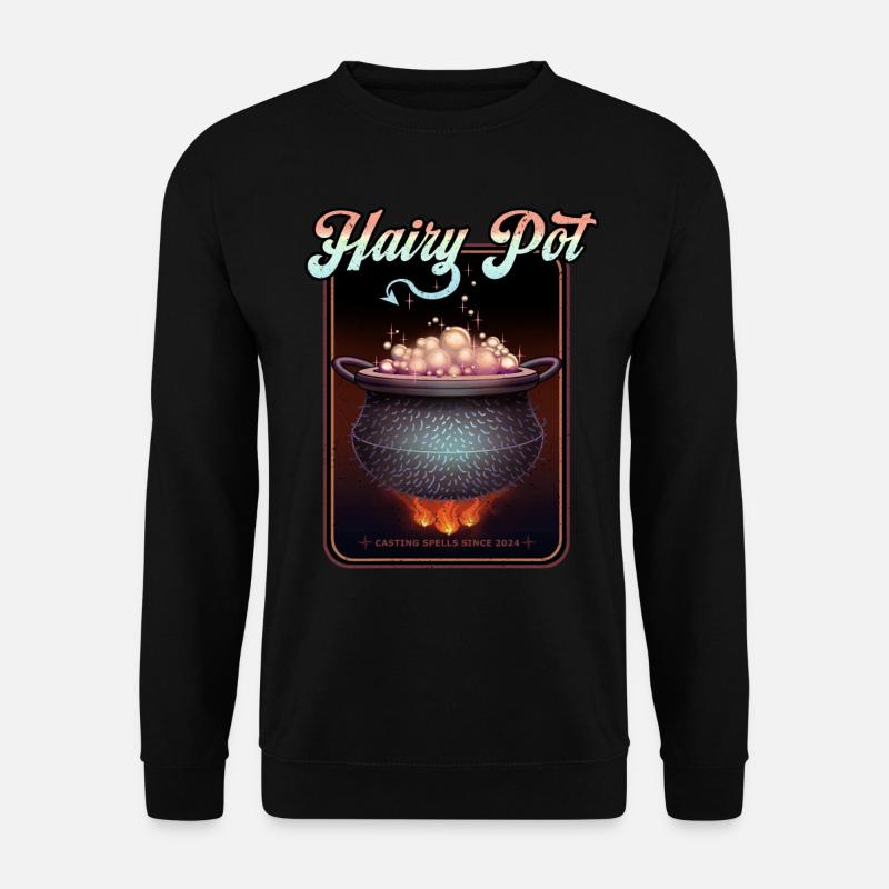 BEHAARTER POSTEN - Unisex Pullover - Schwarz