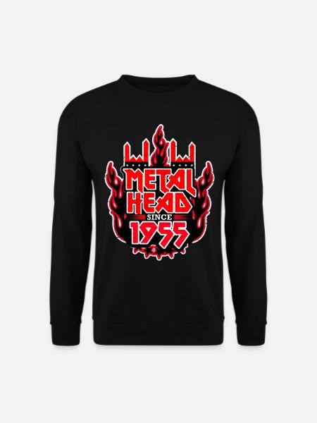 METALHEAD since 1955 - Unisex Sweatshirt - black