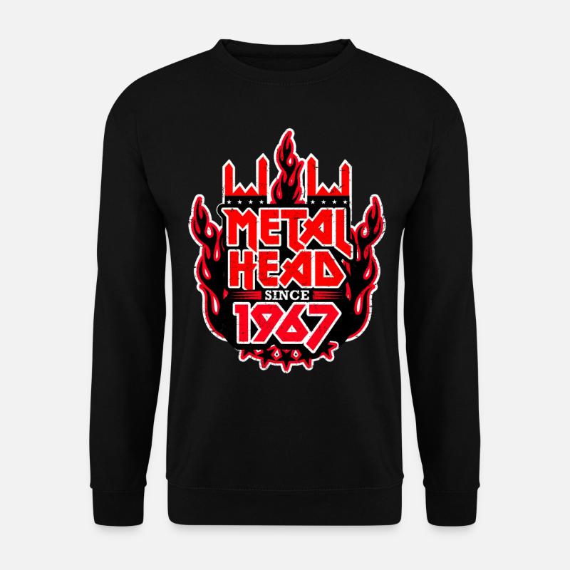 METALHEAD since 1967 - Unisex Pullover - Schwarz