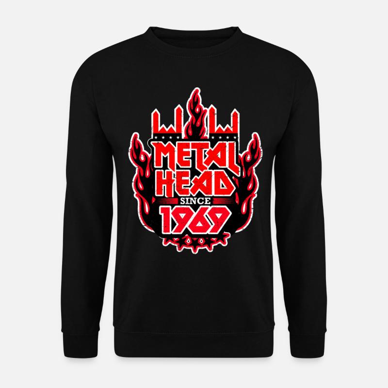 METALHEAD since 1969 - Unisex Pullover - Schwarz