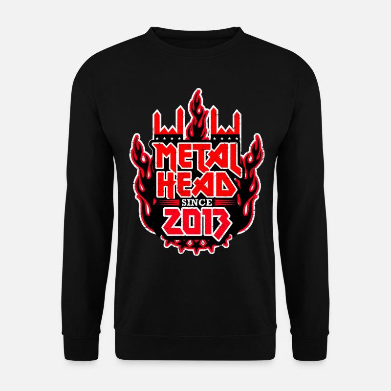 METALHEAD since 2013 - Unisex Pullover - Schwarz
