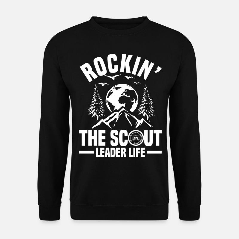 Pfadfinderleiter | Pfadfinder Scouting Geschenk - Unisex Pullover - Schwarz