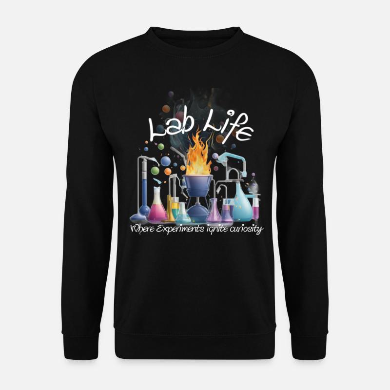 Lab Life - Unisex Pullover - Schwarz