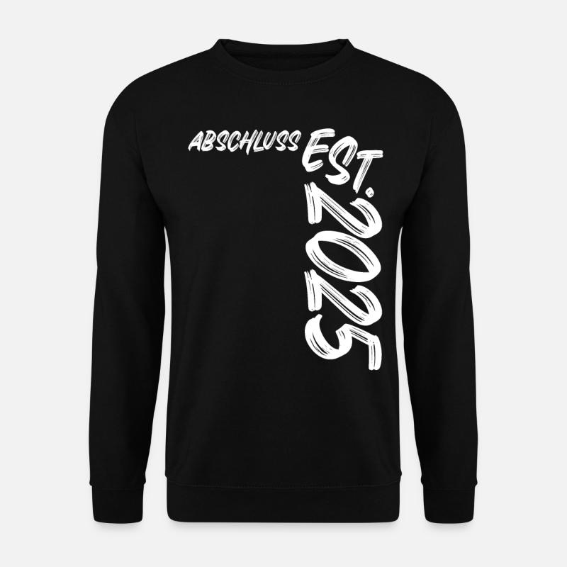 Abschluss Est. 2025 - Unisex Pullover - Schwarz