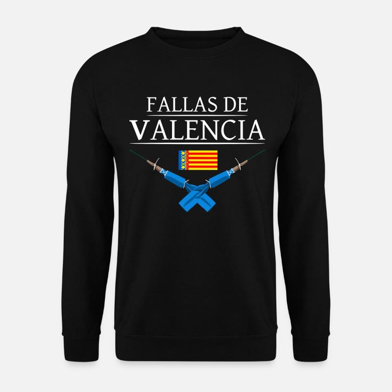 Pyro Fireworks Trueno Blue Falles De Valencia - Sweat-shirt Unisexe - noir