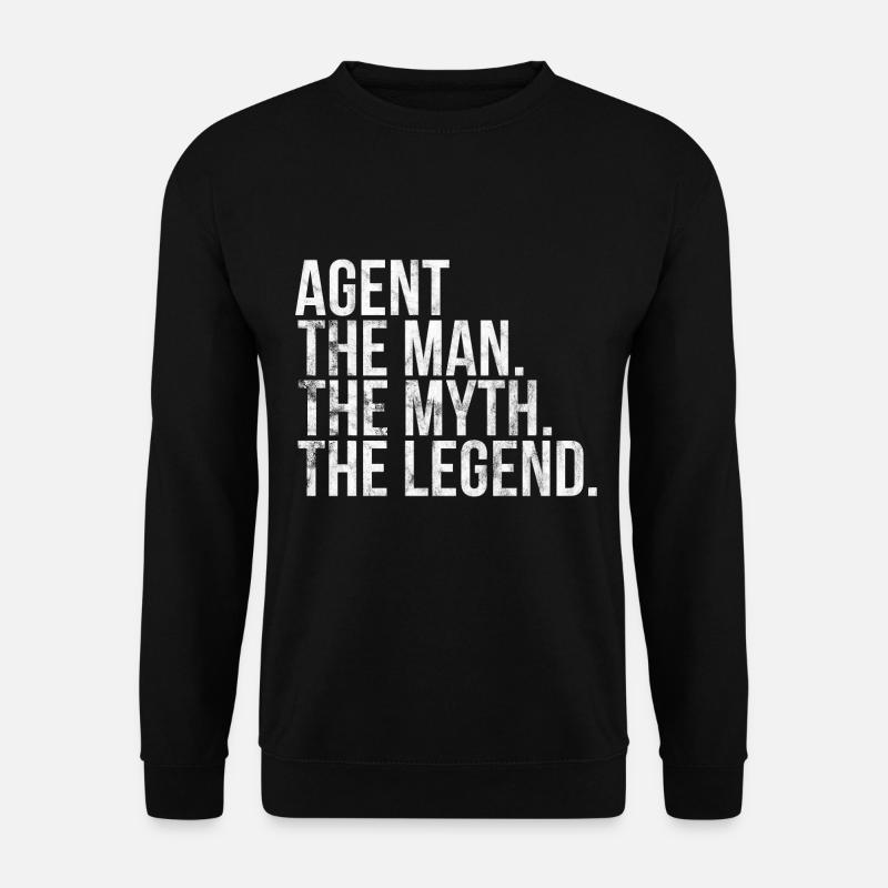 Agent d'idée cadeau - Sweat-shirt Unisexe - noir