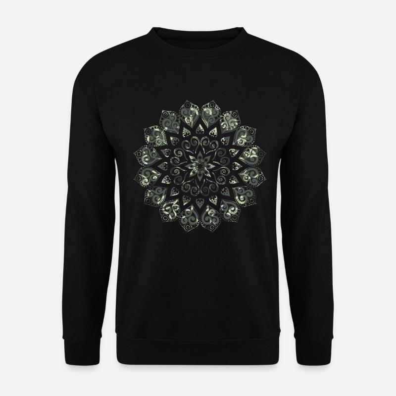 Mandala - Unisex Sweatshirt - black