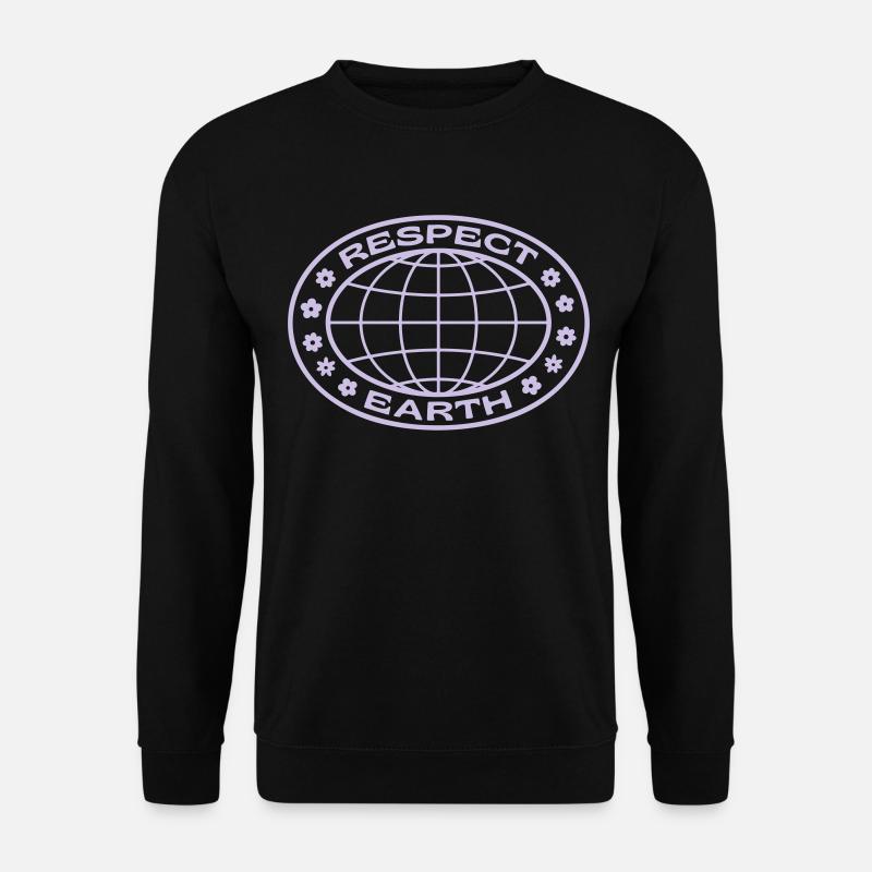 Respect Earth - Unisex Sweatshirt - black