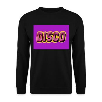 Amateurs de musique disco - Sweat-shirt Unisexe - noir - Devant - Alina (178cm) & Michal (187cm)