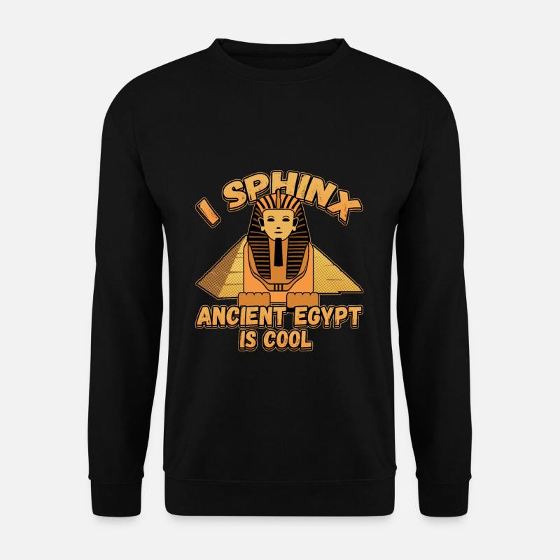 Egyptian Mythology Design for an Ancient Egypt Fan - Unisex Pullover - Schwarz