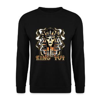 Conception de la mythologie égyptienne pour un fan de l’Égypte ancienne - Sweat-shirt Unisexe - noir - Devant - Alina (178cm) & Michal (187cm)