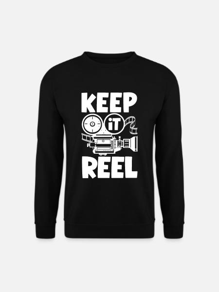 Cinéaste Keep It Reel - Sweat-shirt Unisexe - noir