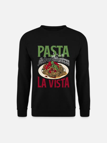 Pasta la vista - Unisex Pullover - Schwarz