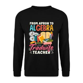 Sip Back Relax and Spice It Up Margarita Mode On - Unisex Sweatshirt - black - Front - Alina (178cm) & Michal (187cm)