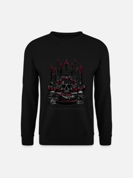 Gothic Macabre Feast Gothic Winter - Unisex Sweatshirt - black