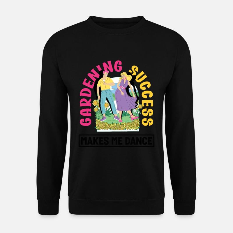 Joyful Gardener's - Unisex Pullover - Schwarz