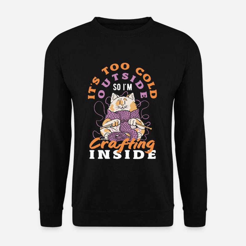 Indoor Creativity - Unisex Pullover - Schwarz