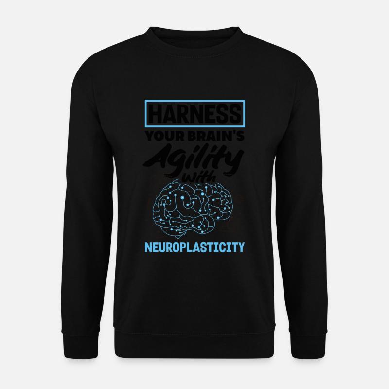 Unlock Your Brain's Potential Neuroplasticity - Unisex Pullover - Schwarz