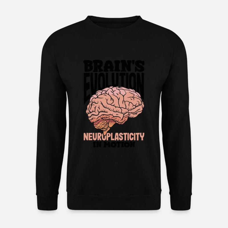 Unlock Your Brain's Potential Neuroplasticity - Unisex Pullover - Schwarz