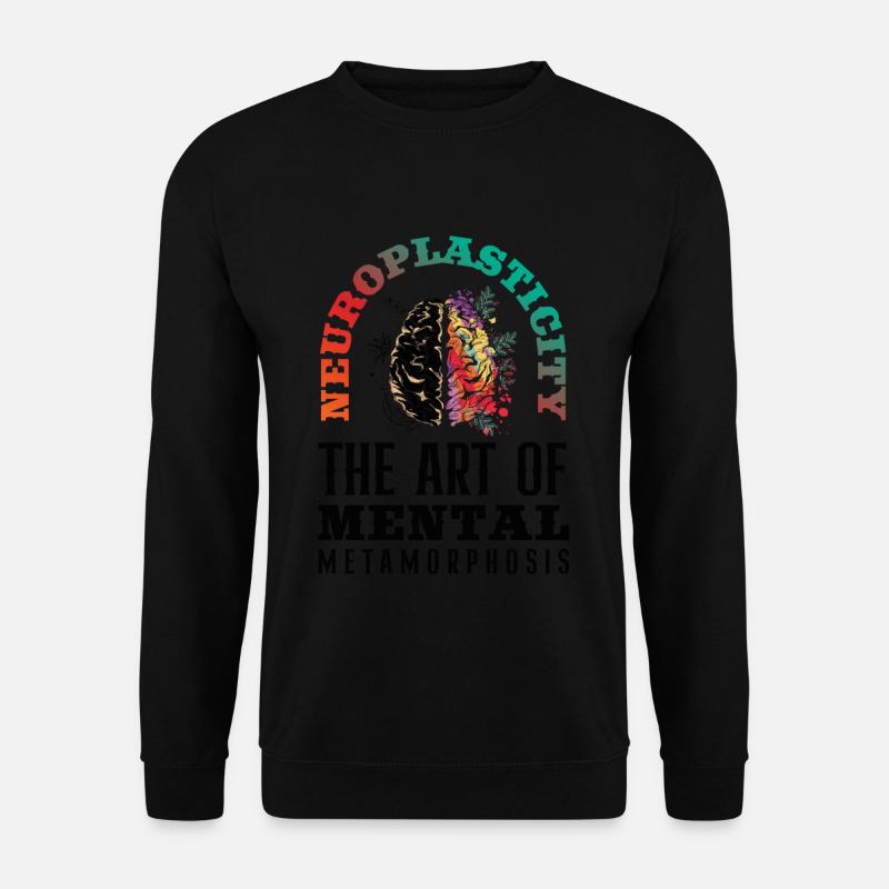 Unlock Your Brain's Potential Neuroplasticity - Unisex Pullover - Schwarz
