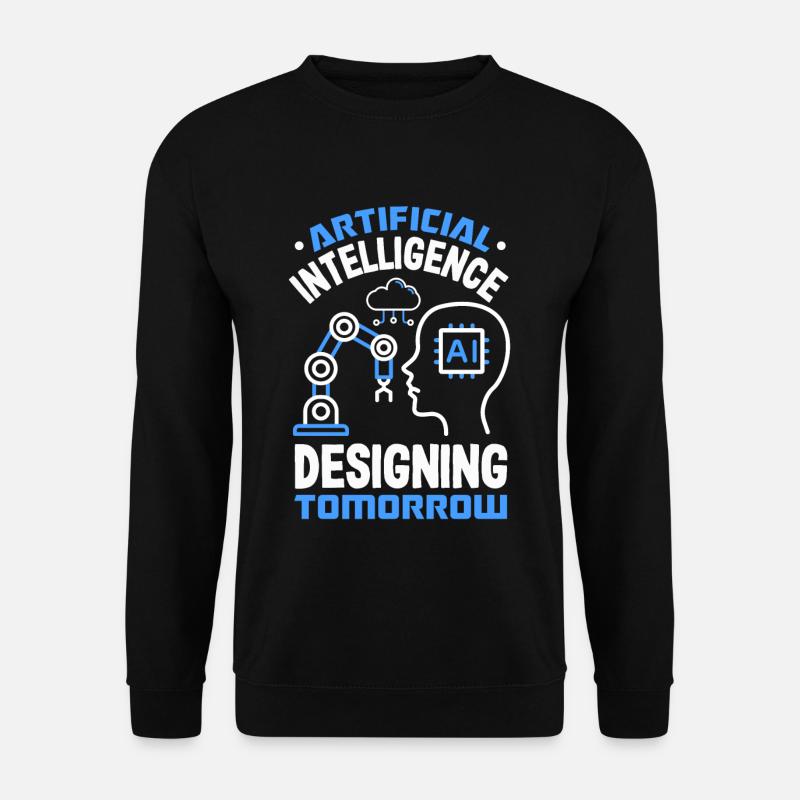 Cryptocurrency AI & Crypto Enthusiast Blockchain - Unisex Pullover - Schwarz