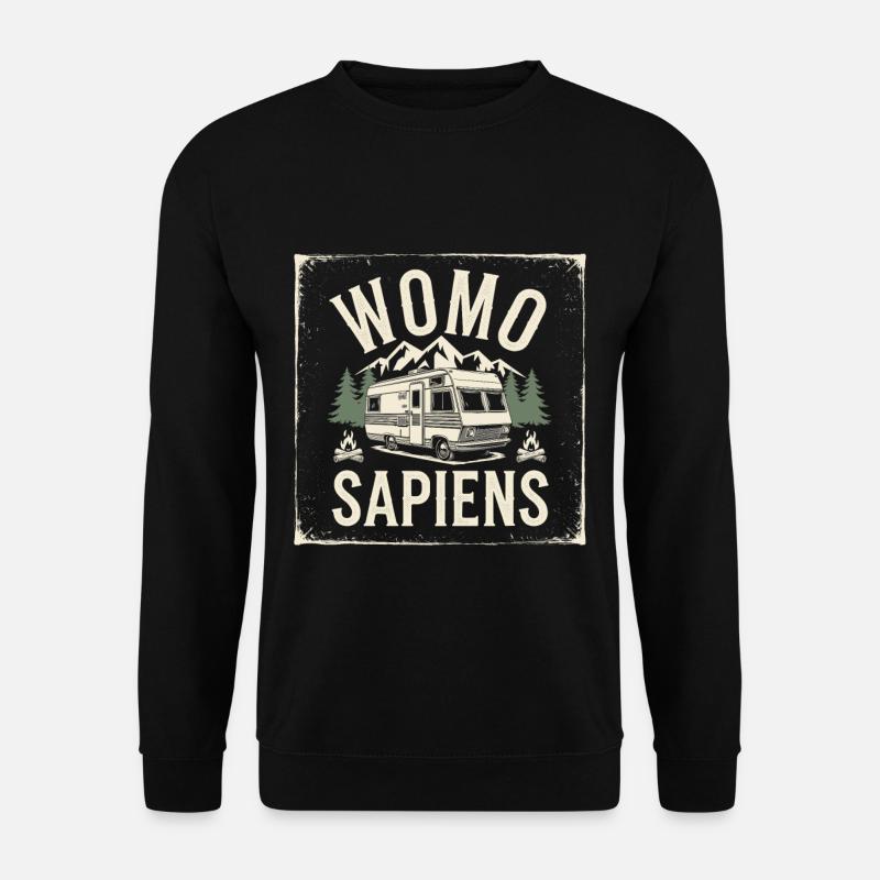 Womo Sapiens - Unisex Pullover - Schwarz