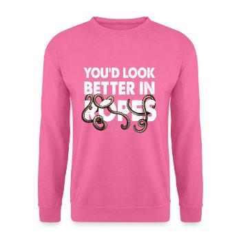 Lustiges Bondage Rigger BDSM Fesselspiele Geschenk - Unisex Pullover - Pink - Vorne