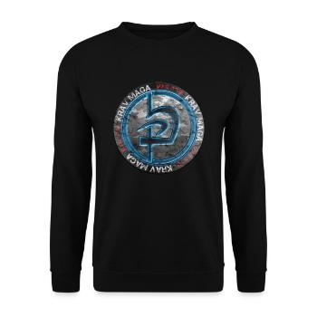 Krav Maga - Unisex Pullover - Schwarz - Vorne - Alina (178cm) & Michal (187cm)