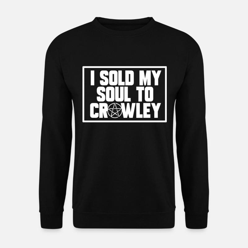 VENDU MON ÂME, CADEAU - Sweat-shirt Unisexe - noir