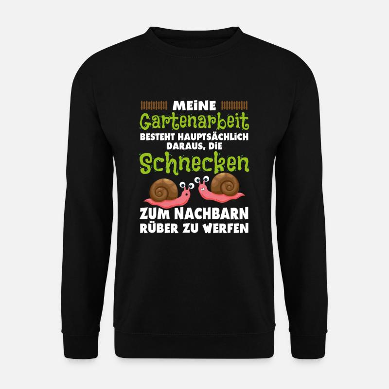 Gärtner Hobbygärtner Gartenarbeit Gemüsegärtner - Unisex Pullover - Schwarz