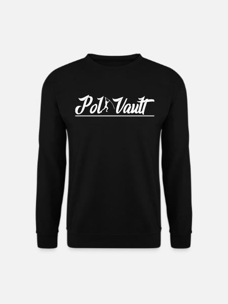 Pole vault sports athlete - Unisex Sweatshirt - black