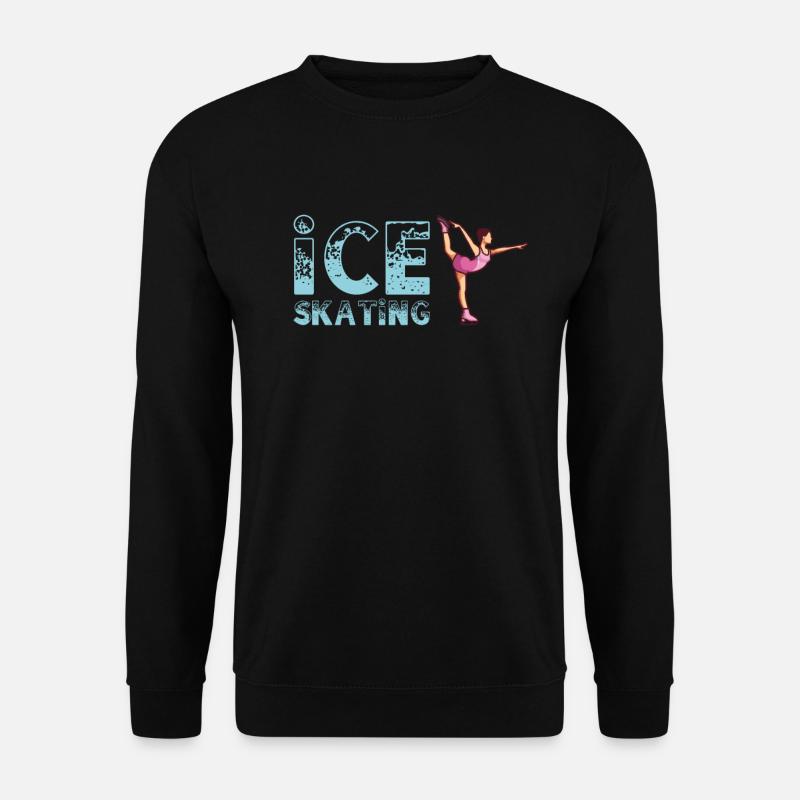 Eiskunstlauf Figure Skating - Unisex Pullover - Schwarz