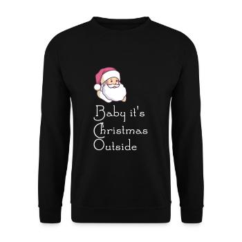 front 71601606850198328 - Unisex Pullover - Schwarz - Vorne - Alina (178cm) & Michal (187cm)
