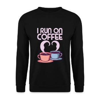 front 49721607696347919 - Unisex Pullover - Schwarz - Vorne - Alina (178cm) & Michal (187cm)