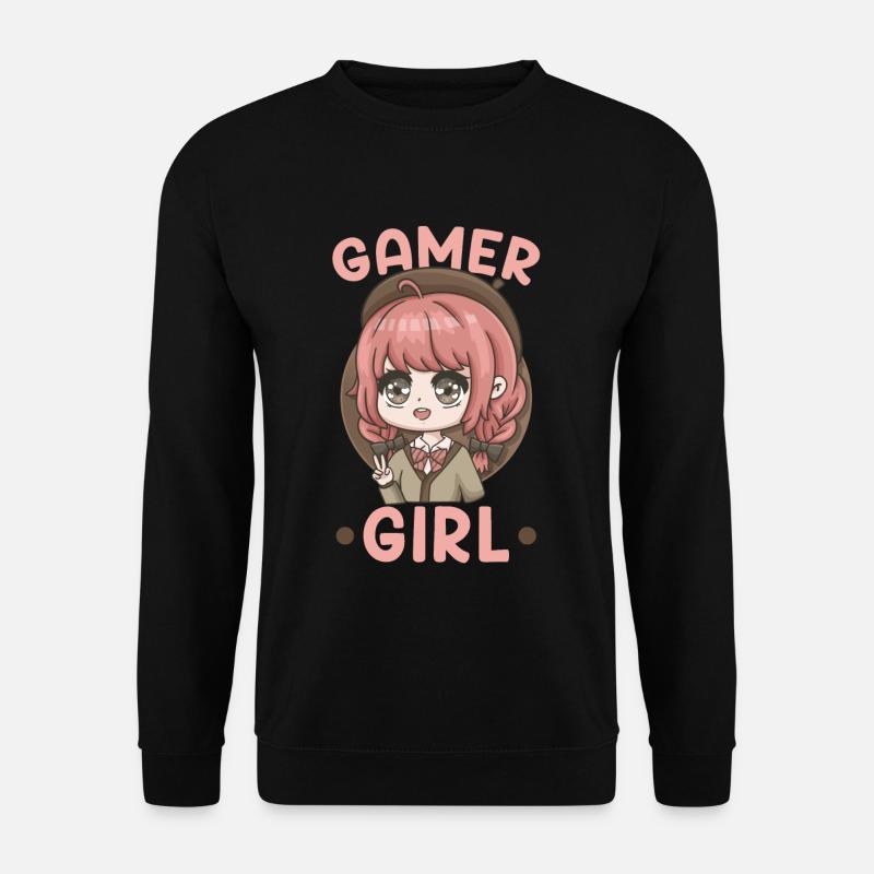 front 46201669382748996 - Unisex Pullover - Schwarz
