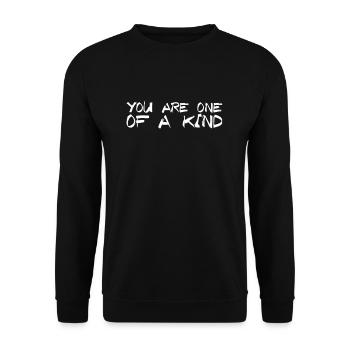 front 78641608554255660 - Unisex Pullover - Schwarz - Vorne - Alina (178cm) & Michal (187cm)