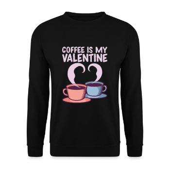 front 42601607695893308 - Unisex Pullover - Schwarz - Vorne - Alina (178cm) & Michal (187cm)