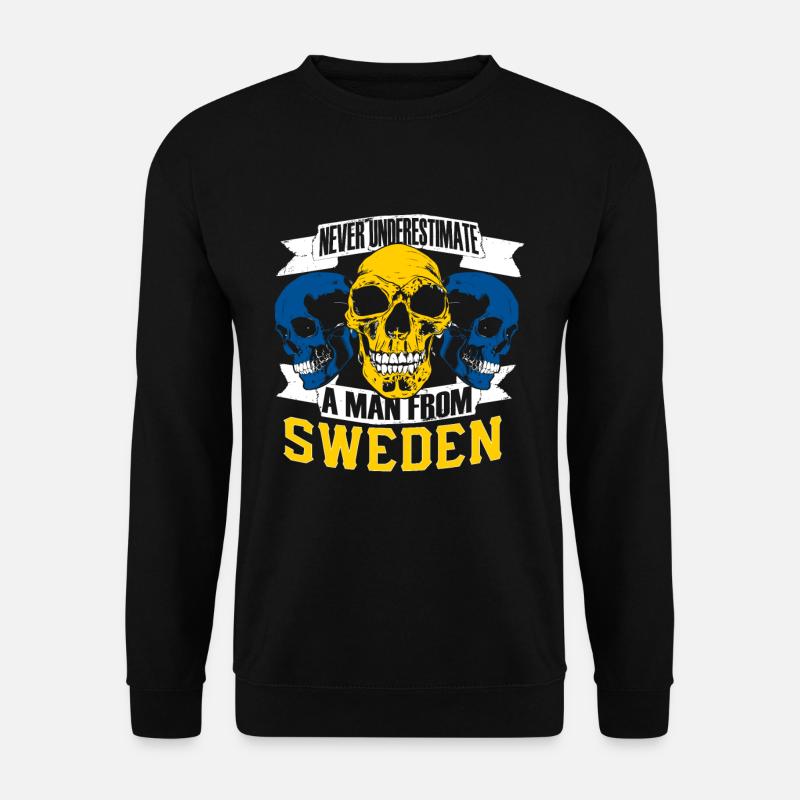 NeverUnderestimate Sweden - Unisex Sweatshirt - black
